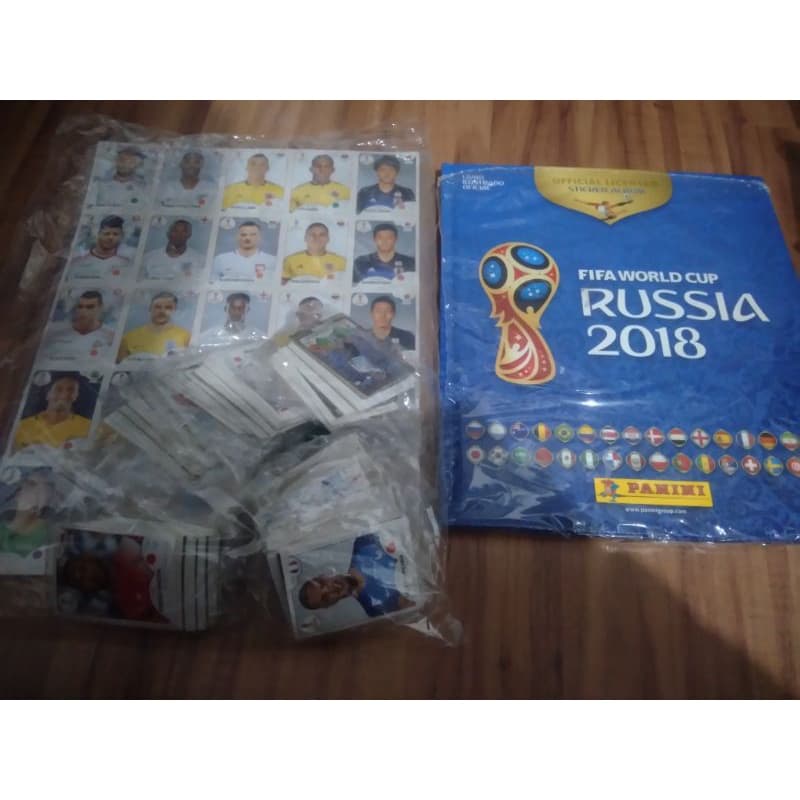 Álbum -Russia Copa do mundo 2018 álbum de figurinhas