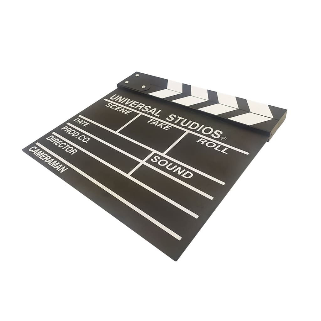 Claquete Placa Quadro Decorativo Criativo Estúdio Cinema Quarto Sala Decora Festa Filmagem