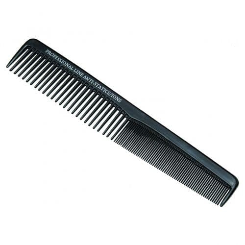 Pente Cabelo Profissional Em Carbono Antiestático Separador Mecha Ion P/ Barbeiro Cabeleireiro Sata Clara