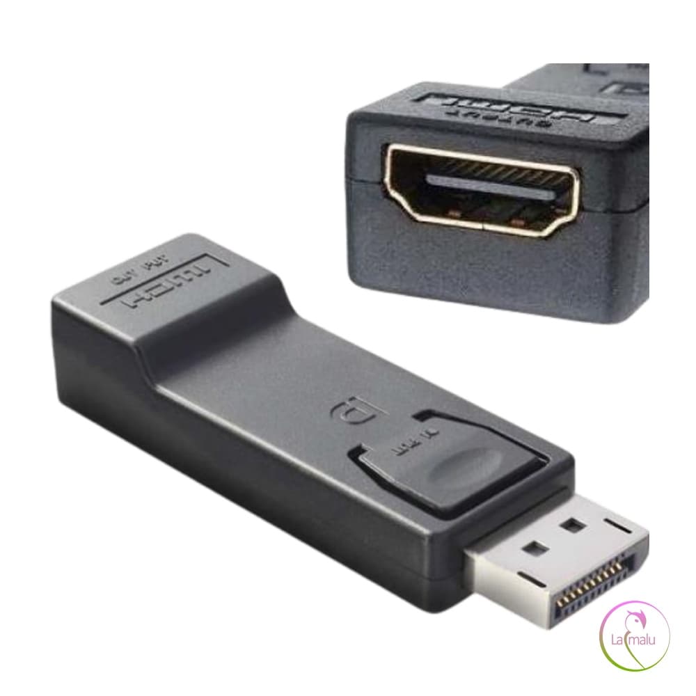 Adaptador Conversor Cabo Displayport Para Hdmi Femea
