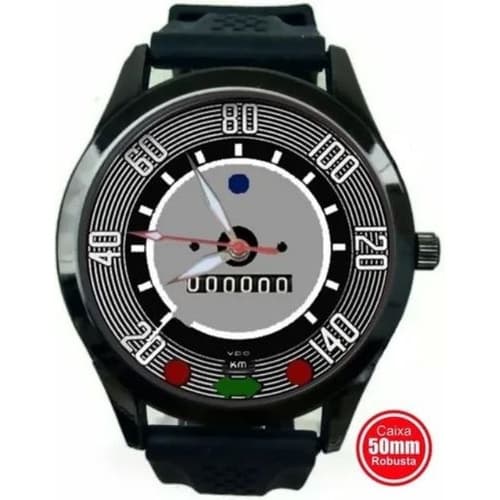 Relógio Velocímetro Vw Fusca 140km Silicone Kit C/ 03 Und