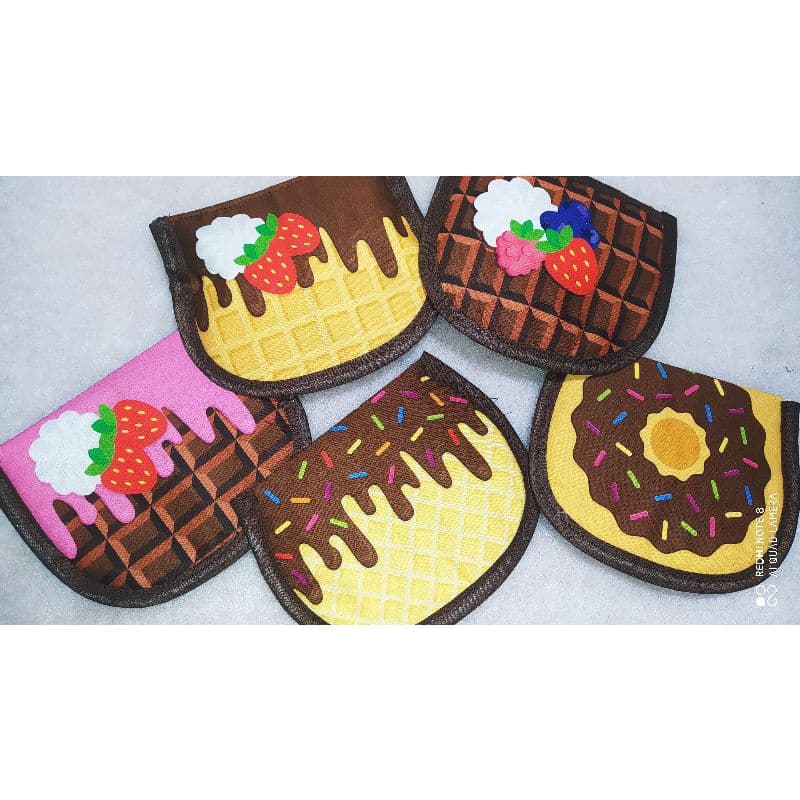 necessaire, niqueleira, chocolate, docinhos, organizador, bolsinha, porta moedas, meia tigela, lembrancinha