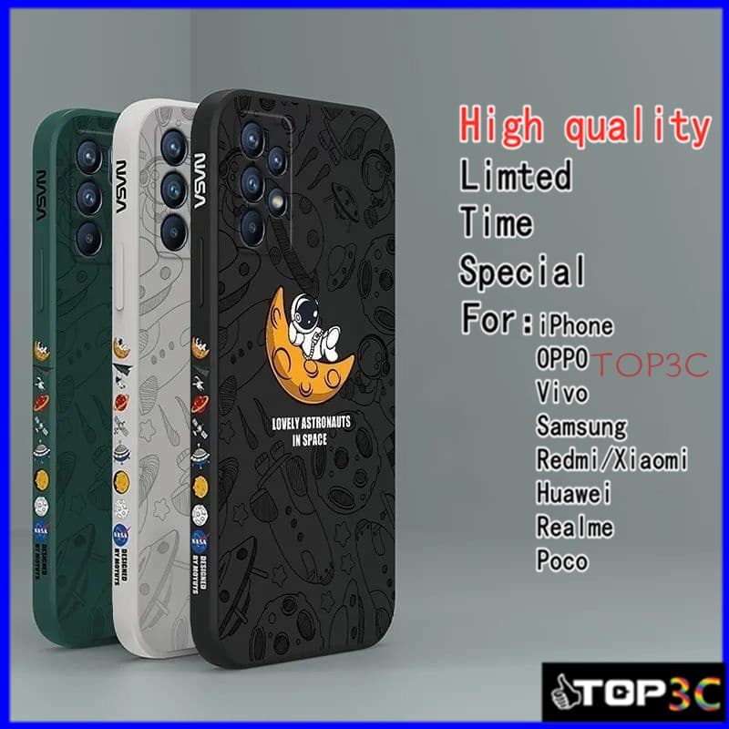 Samsung A13 A32 A52 A23 A33 5G A53 5G A73 5G A72 A02 M02 A02S M32 4G A22 5G A03S A03 A12 Master Edition nasa Capa De Tel