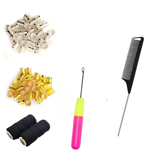 Acessórios Para TRANCISTA - AGULHA ENTRELANCE - PENTE SEPARADOR DE MECHA - ANÉIS DE DREAD - LASTEX - ESCOVA BABY HAIR