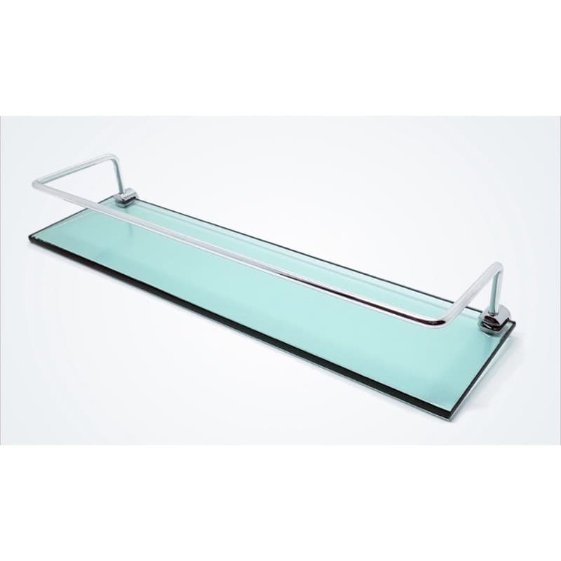 porta shampoo reto vidro 8mm