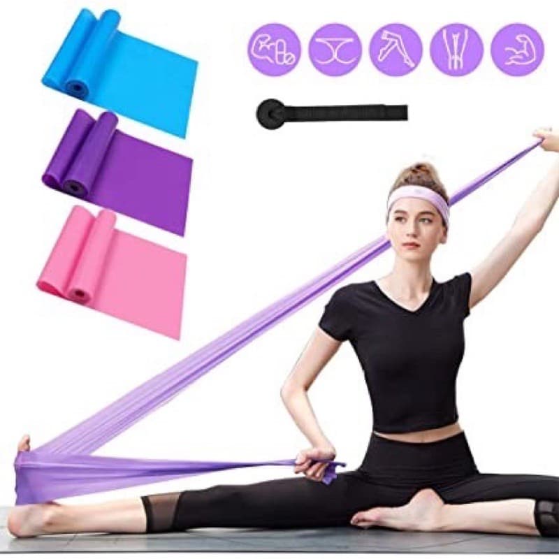 Faixa Elástica Fisioterapia Academia Thera Band Para Exercícios Multifuncionais 1,5 metro Espessura 0.35mm