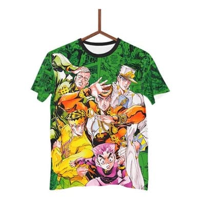 Camisa Camiseta Anime Mangá Jojo Bizarre Adventure G0973