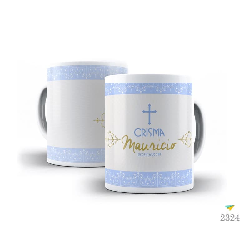 Caneca Personalizada Crisma com Nome Modelo 4