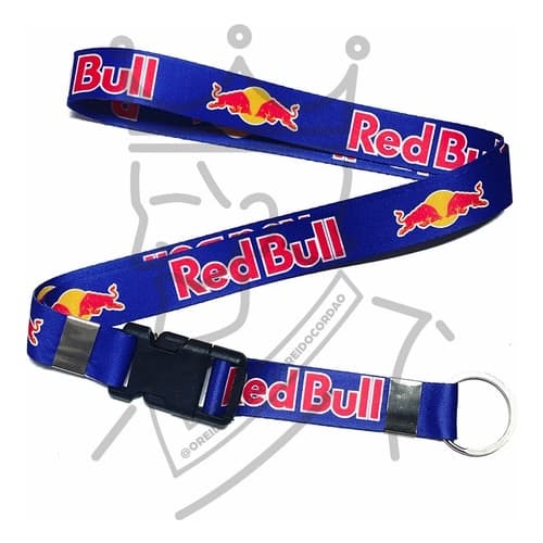 Chaveiro Moto Red Bull C0499p Com Argola Italiana E Engate
