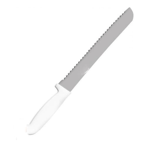 Faca (Tipo Serra) De Fio Ondulado Para Cortar Pão / Linha Chef Profissional - INOX