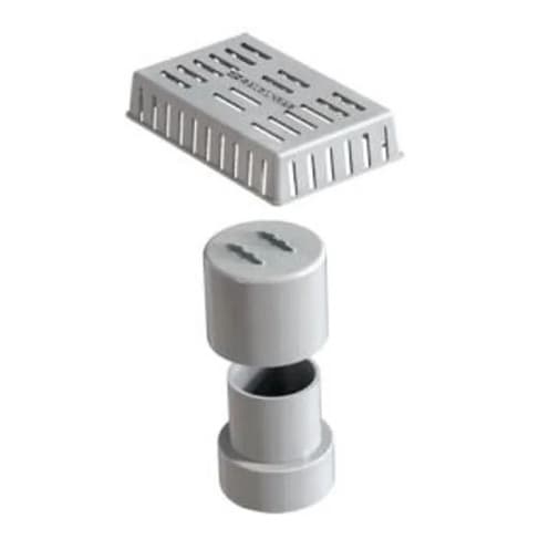 Sifão Smart Vertical C/ Grade Retentora Ralo Linear