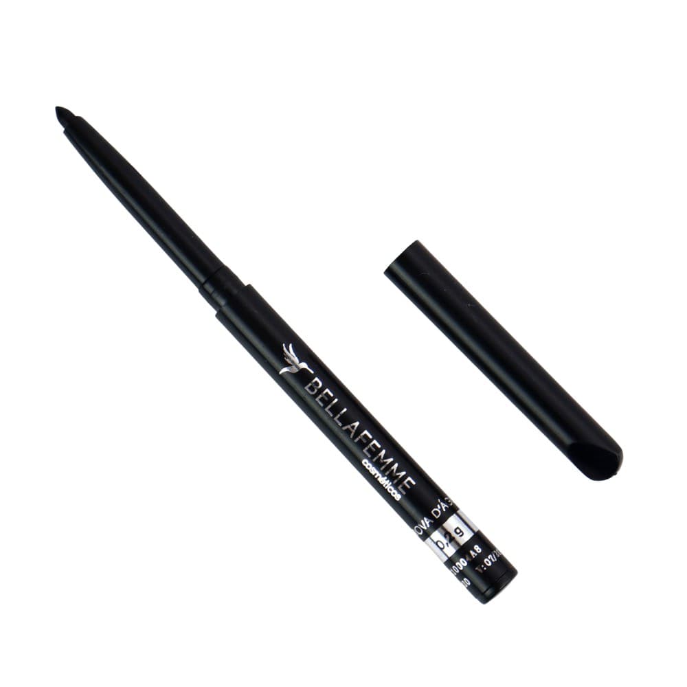 Lápis de olho preto retrátil Bella Femme