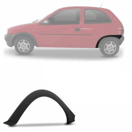 Moldura do Paralama Traseiro Esquerdo Corsa Hatch Super Wind 1994 1995 1996 1997 1998 1999 2000 2001 2002