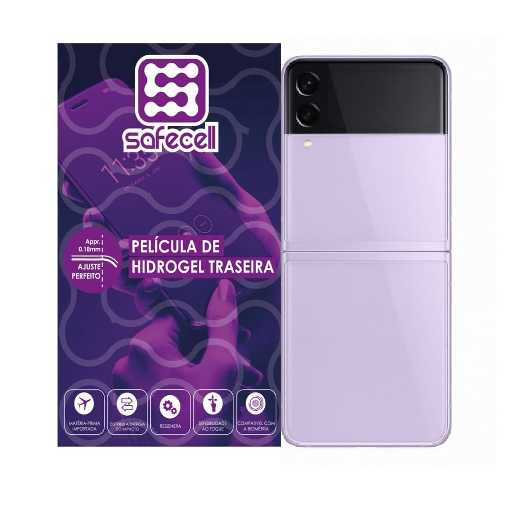 Película Traseira Hydrogel Para Galaxy Z Flip 4