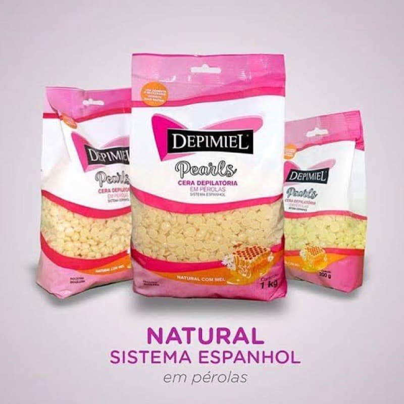 Cera Depilatória Depimiel Em Pérolas Pearls