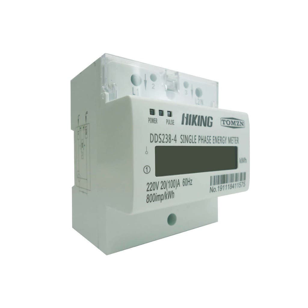 Medidor De Consumo De Energia Kwh Monofásico 220v 100a