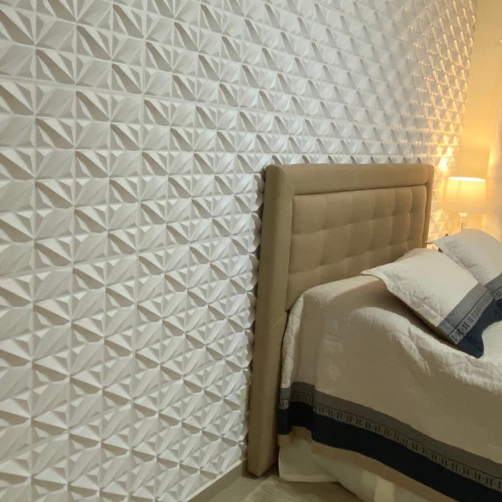 25 Placas Revestimento 3d Decora Parede Alto Relevo Painel