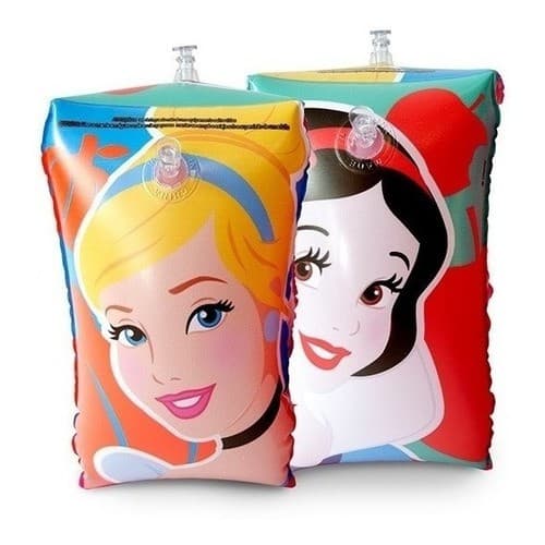 Par De Boias De Braço Infantil Princesas Disney Piscina