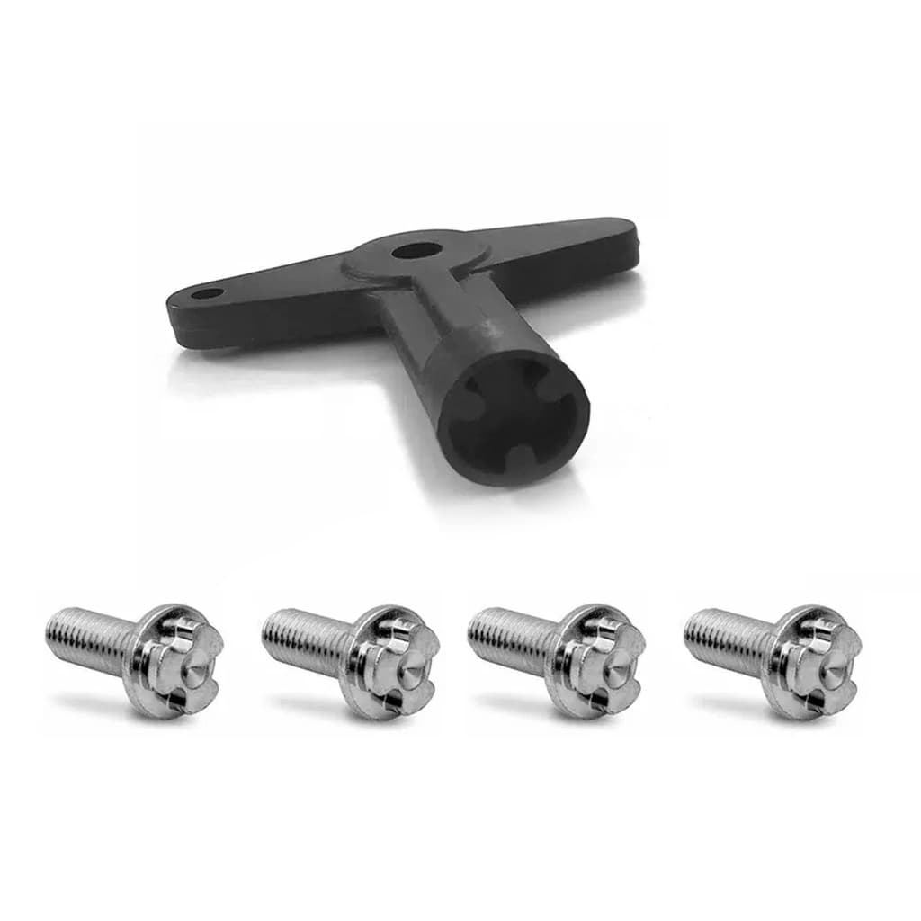 Kit Parafuso + Chave P/ Calota Renault Megane Scenic Sandero Incrível