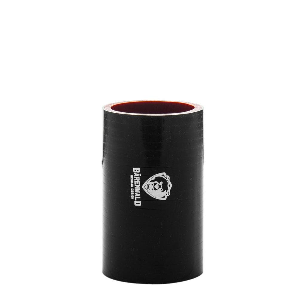 Mangote de silicone reto 2" (51mm) x 100mm Bärenwald preto
