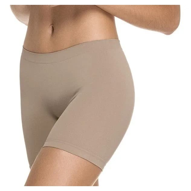 Kit 3 Short Segunda Pele Anágua Sem Renda Bermuda Intima Cores Bege ou Preto