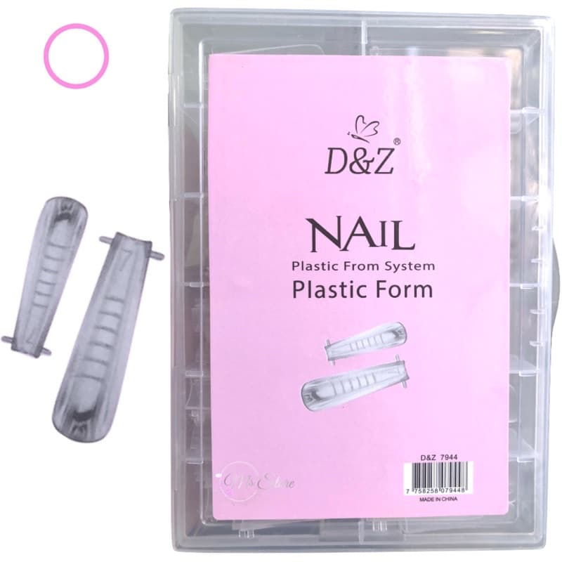 Molde F1 Silicone Unhas Porcelana Gel Moldado Polygel D&Z