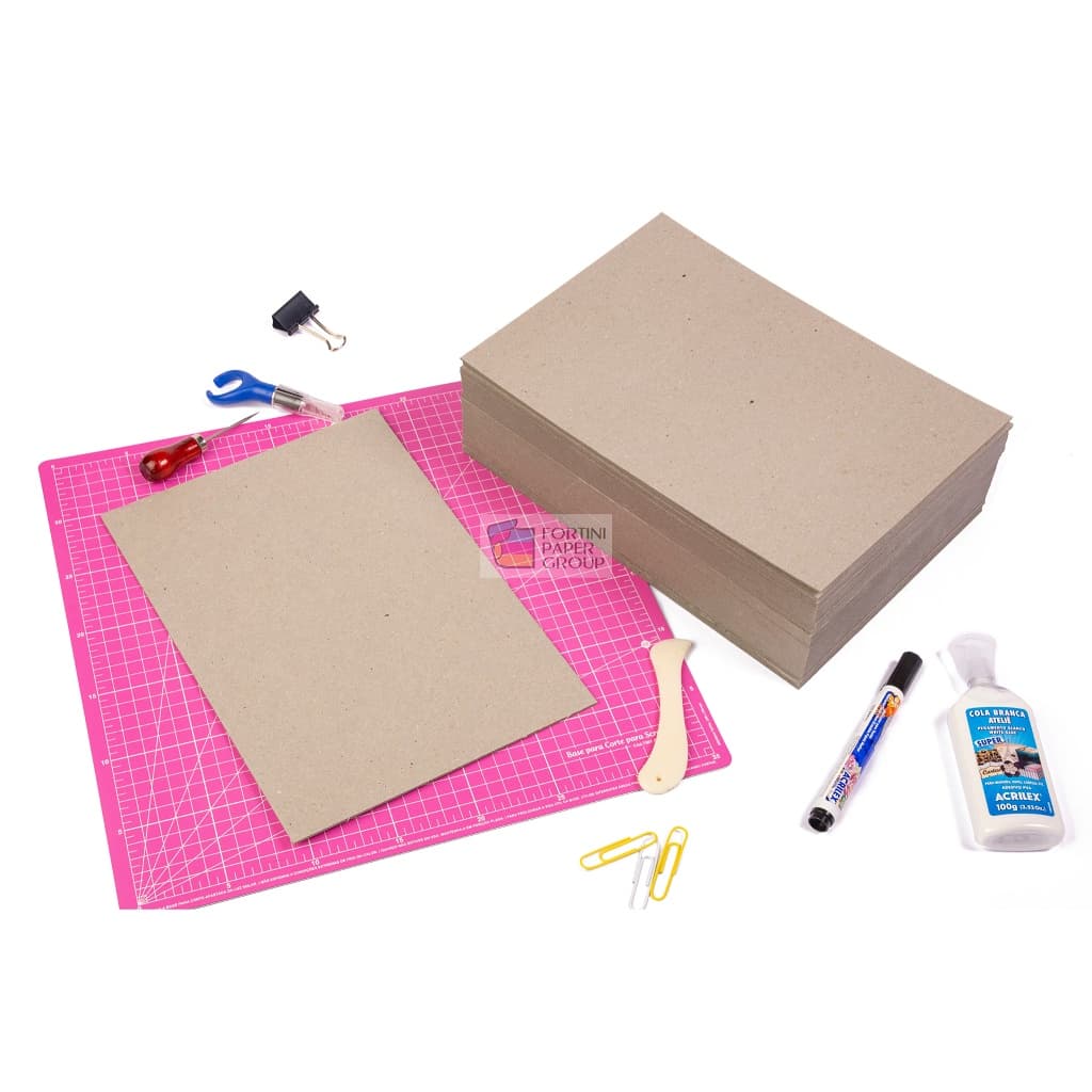 Papel Papelão Paraná Holler 1,6mm A4 20 Unidades Capa Agenda