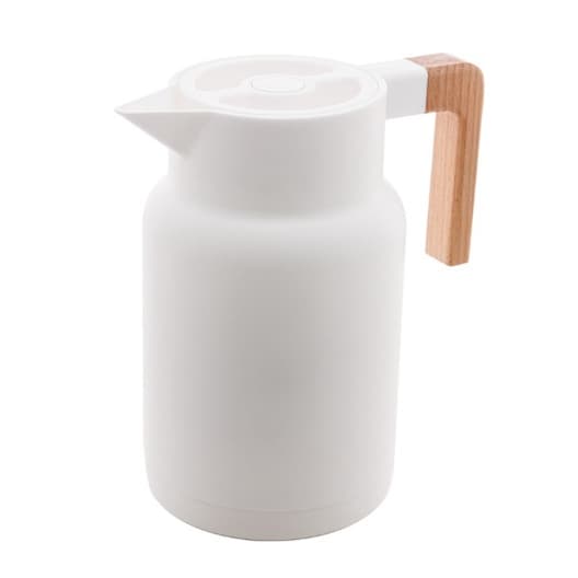 Garrafa Térmica de Plástico Organic Branca 1L