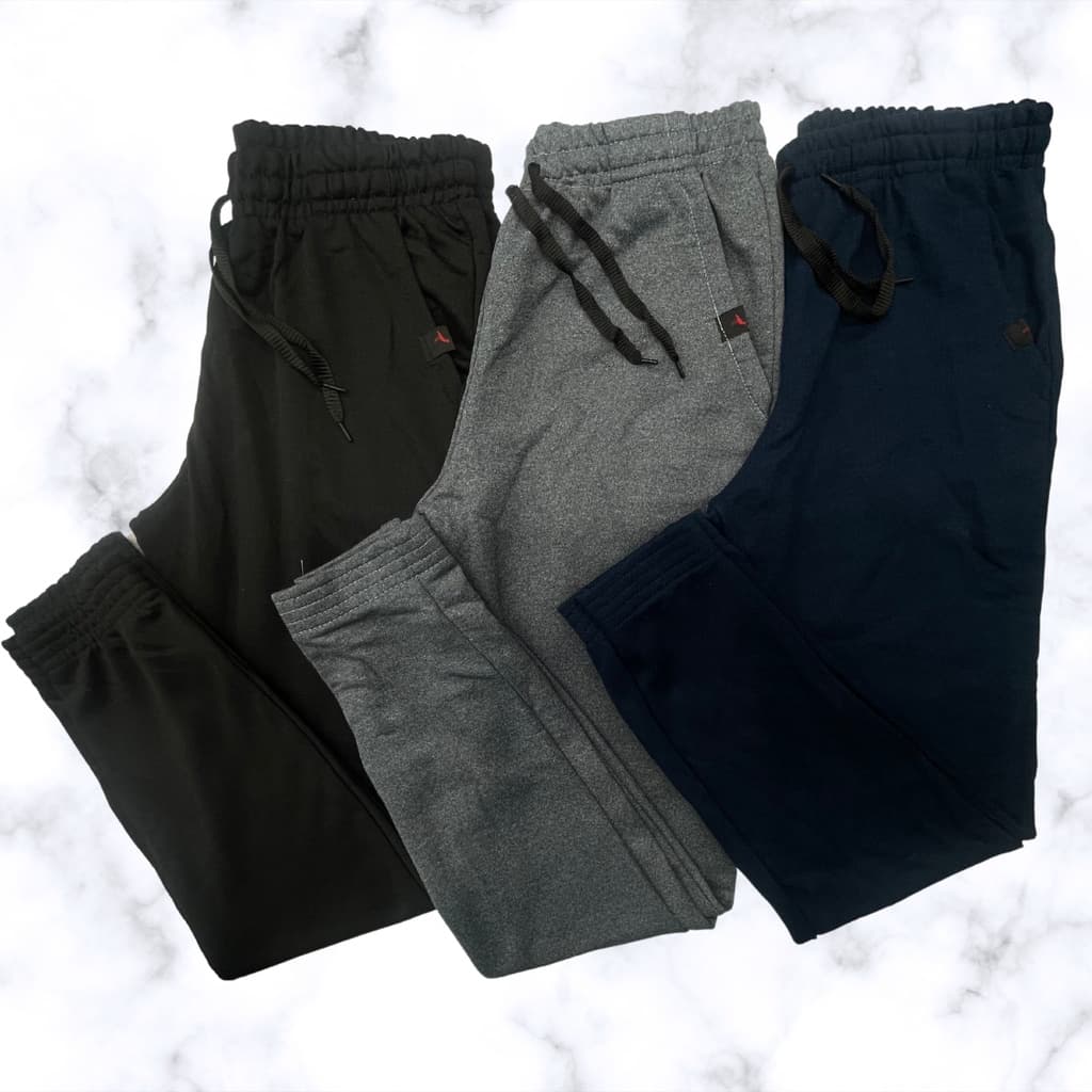 Calça Moletom Masculina com Elastano Masculino Slim