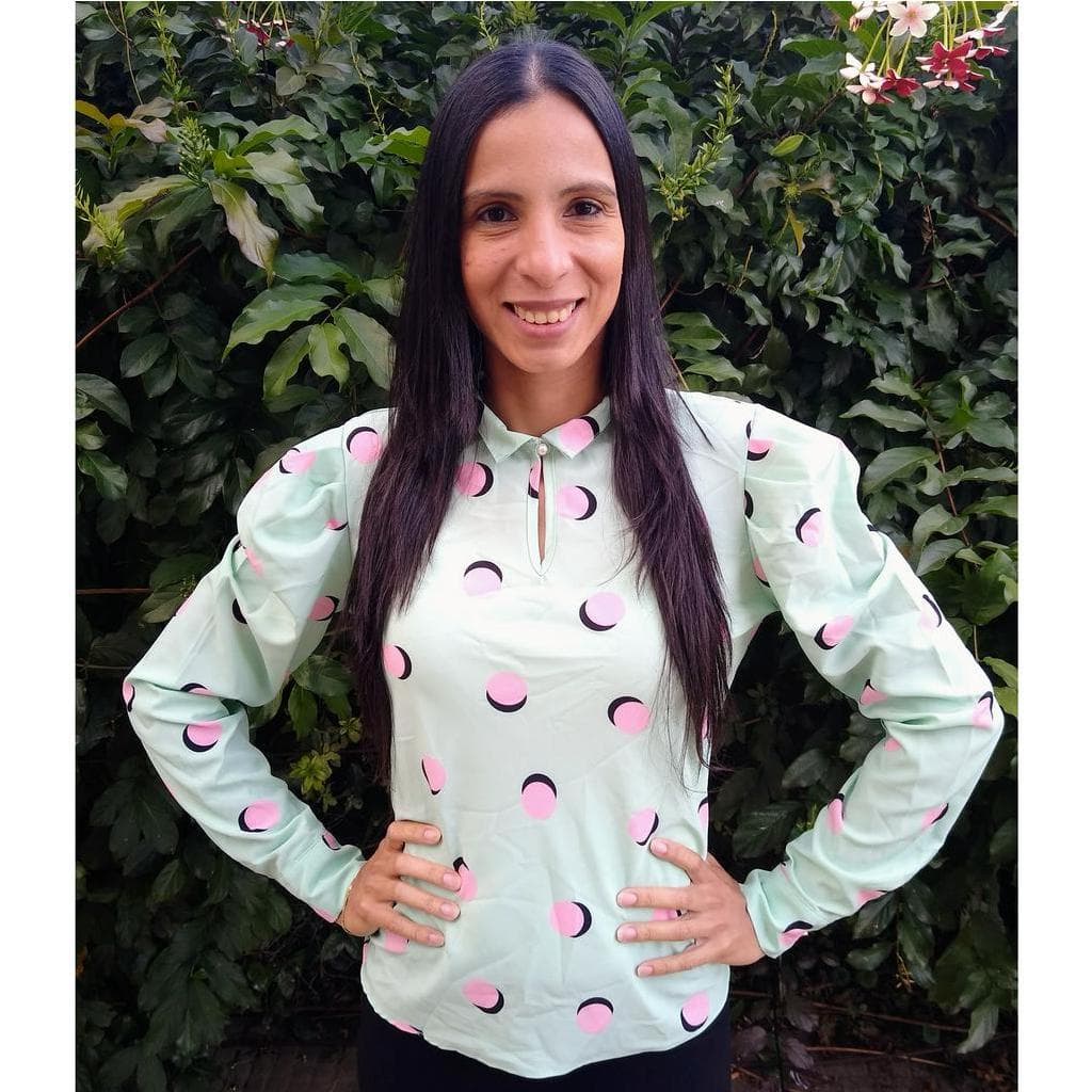 Camisa manga longa tamanho P
