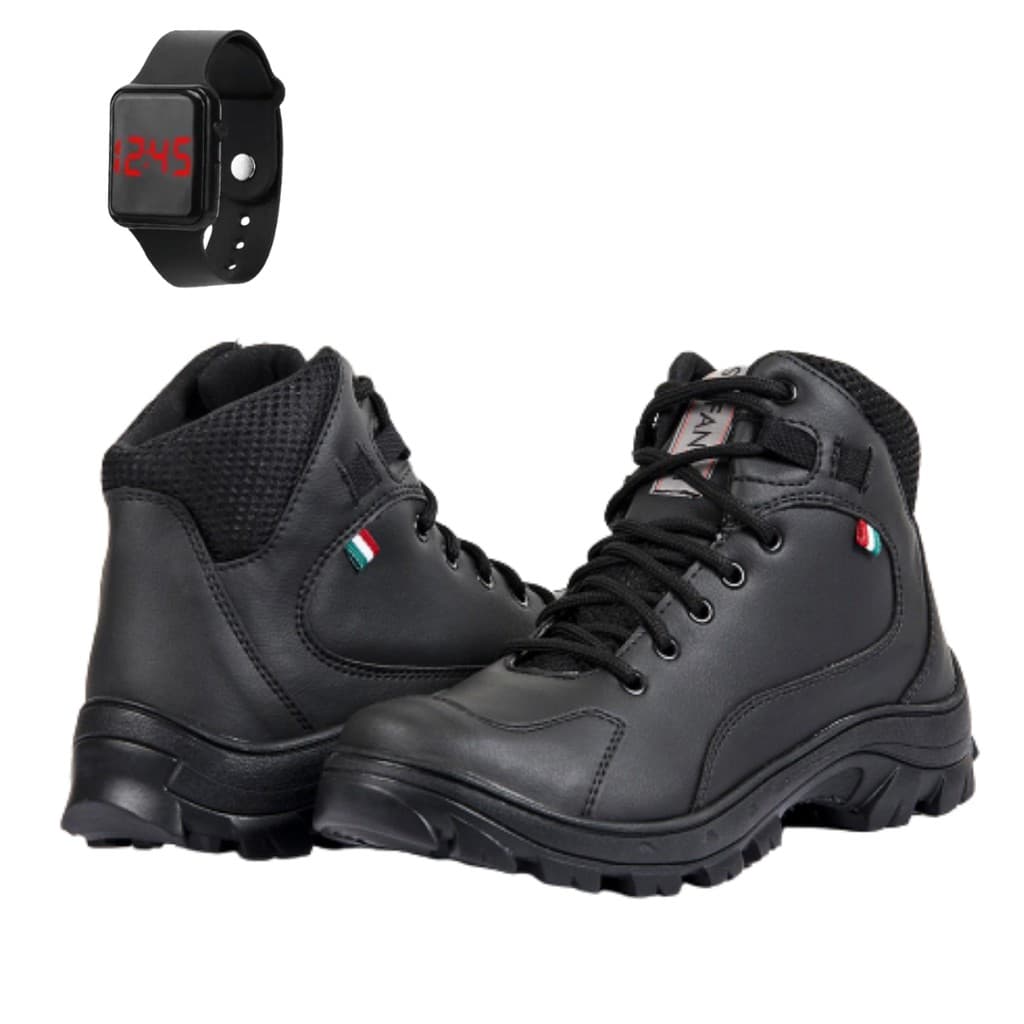 Bota Coturno Stefanini Parma Premium + Brinde