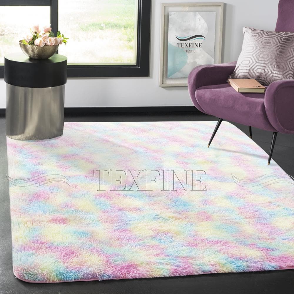 Tapete Felpudo Felpudo Tie dye 1,00m X 1,40 Lancamento