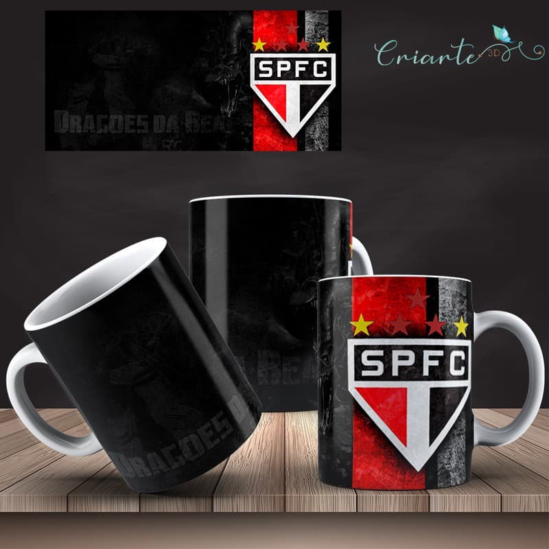 Caneca Porcelana Coleção São Paulo #10