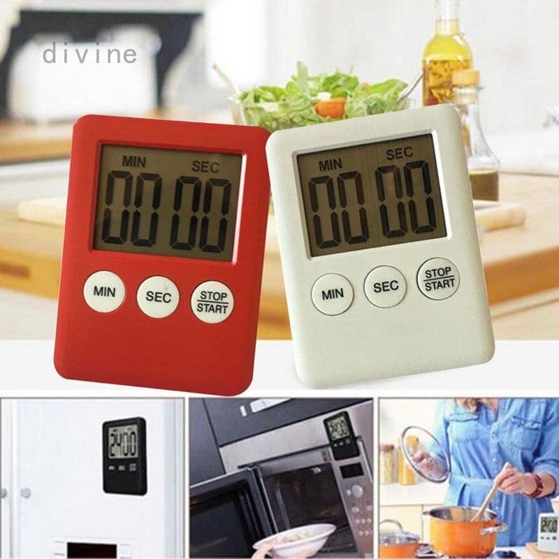 Timer Timer Eletrônico Lcd Digital Display / Cronômetro / Temporizador Para Cozinha 5977