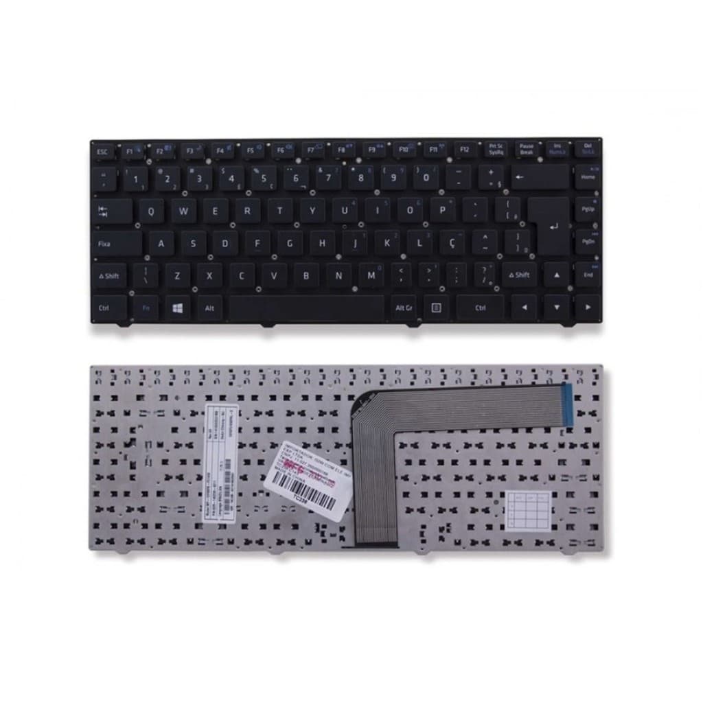 Teclado Notebook Positivo Sim+ 2460m Mp-10f88pa-f51kw Com Ç