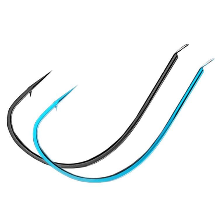 50 Pcs Farpado Gancho Gancho De Aço Carbono De Alta Anzol Farpado Para Terra Verme Acessórios De Pesca