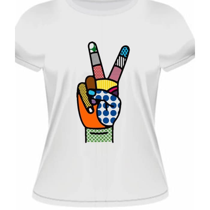 Camiseta Baby Look V Vitória feminino teen geek