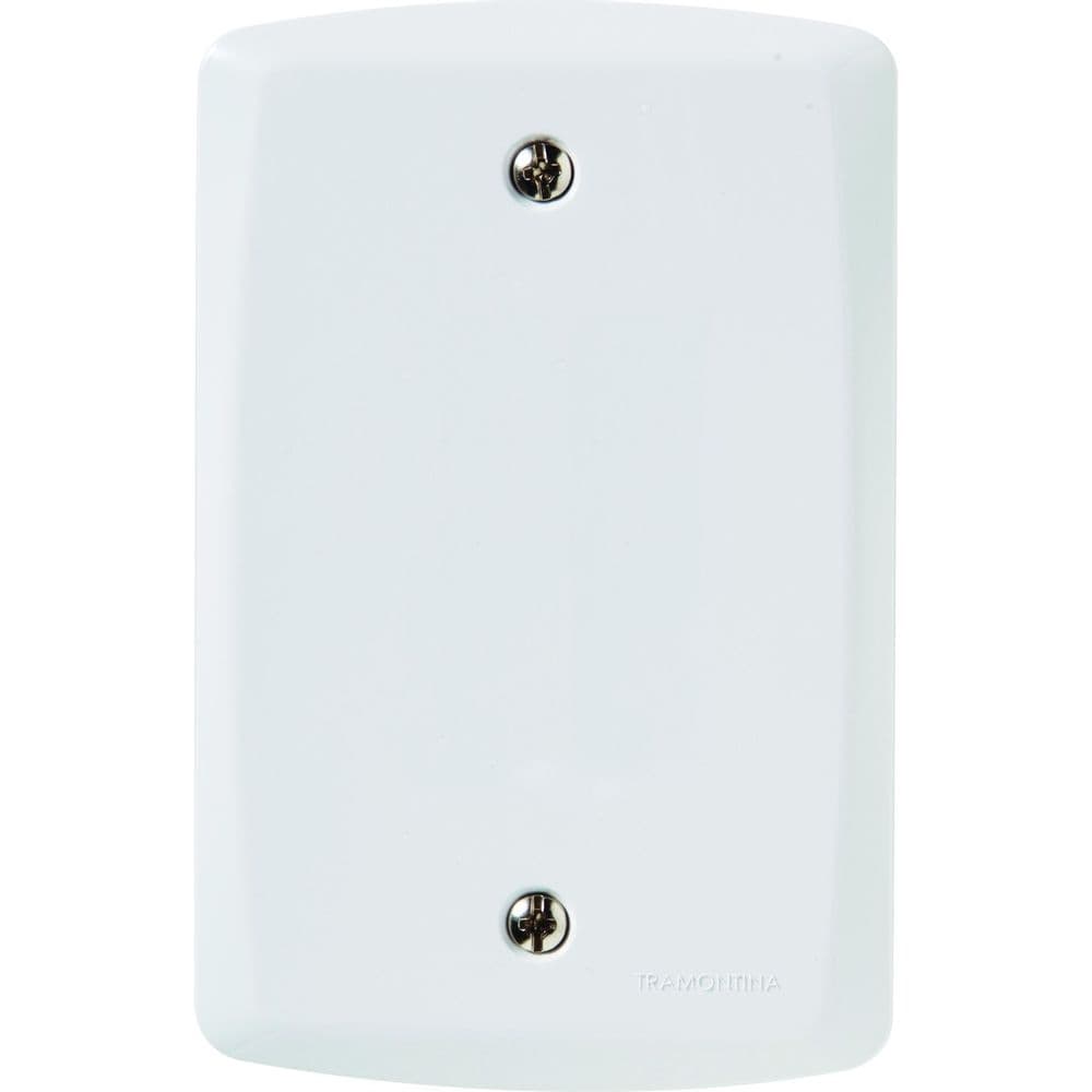 Placa Cega 4x2 Tramontina Lux Branca