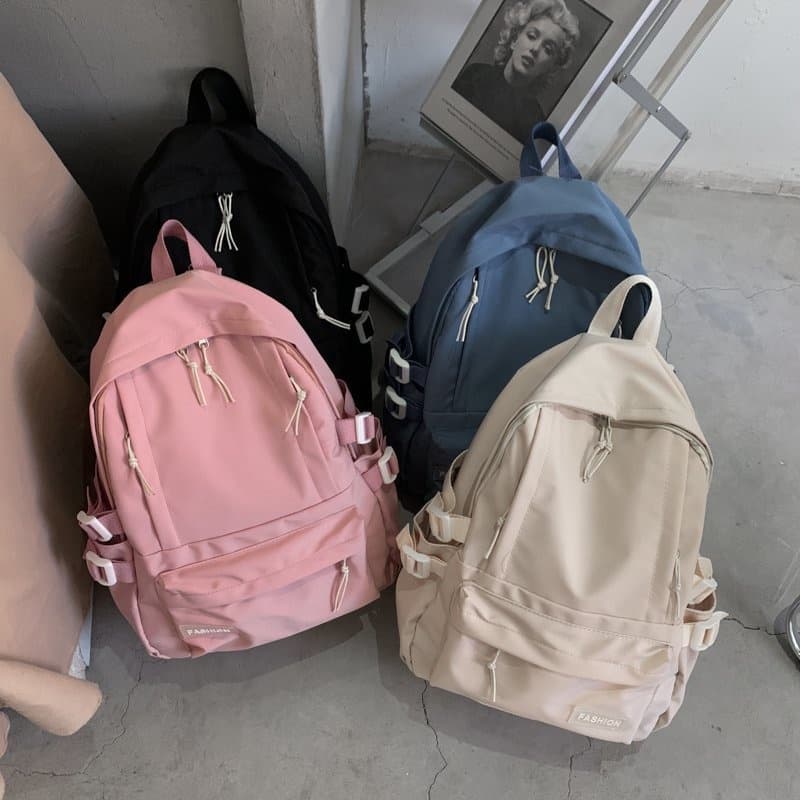 Mochila de escolar nylon casual Feminina/Masculino Menina/Menino M-B