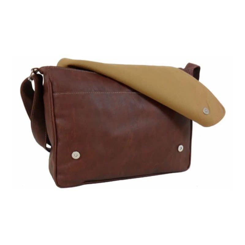 💼 Pasta transversal masculina em couro sintético ✨ Elegante, resistente e prática para o dia a dia. Ideal para trabalho,