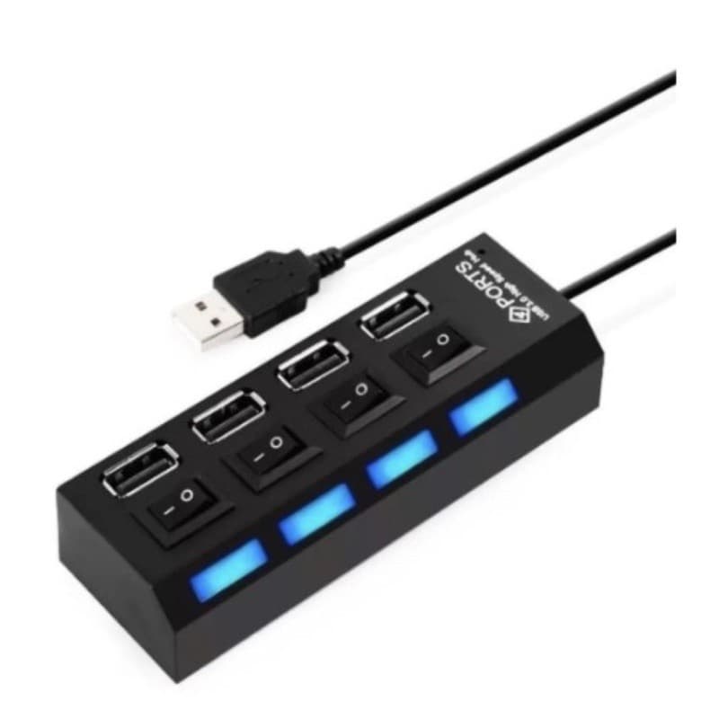 hub usb com 4 entradas USB 2.0 ou com 7 entradas usb
