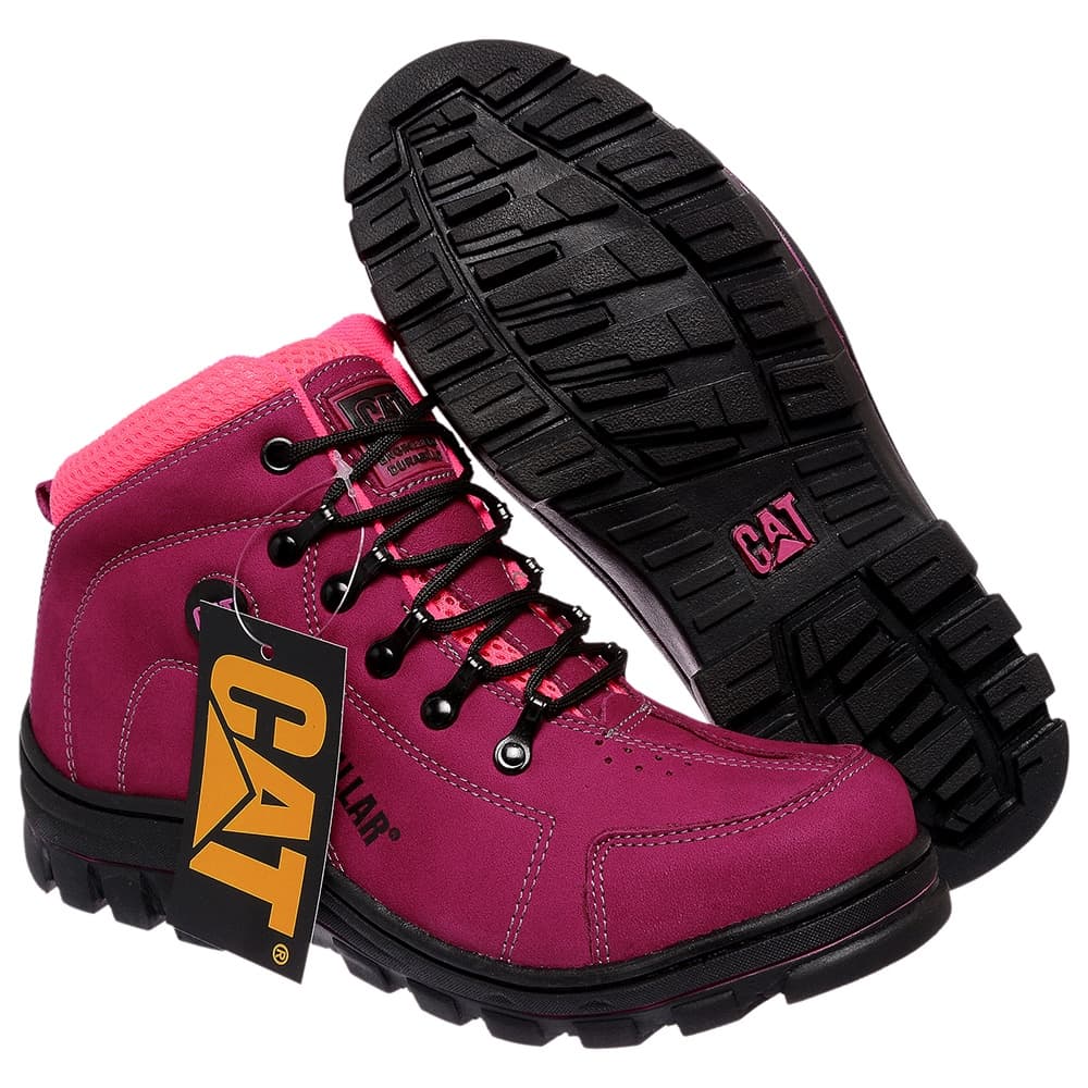 Coturno Bota Caterpillar Adventure Feminino Original ADV-Cat!