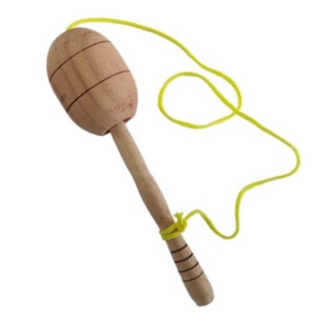 Biboque Brinquedo de Madeira Clássico