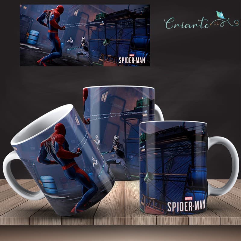 Caneca Porcelana Spiderman #13