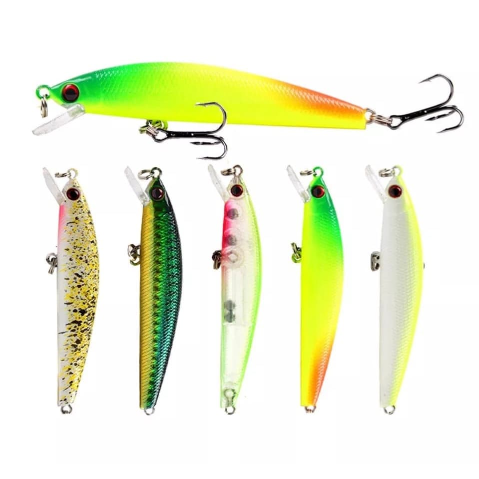 Isca Artificial Custons Fish Meia Água(LP85) Dourado, Traíra, Tucunaré,Robalo, Flexinha,Saicangas