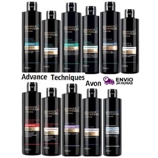 Advance Techniques Avon Shampoo e Condicionador sem sal de 200 a 400ml; Creme de tratamento. Varias Variações