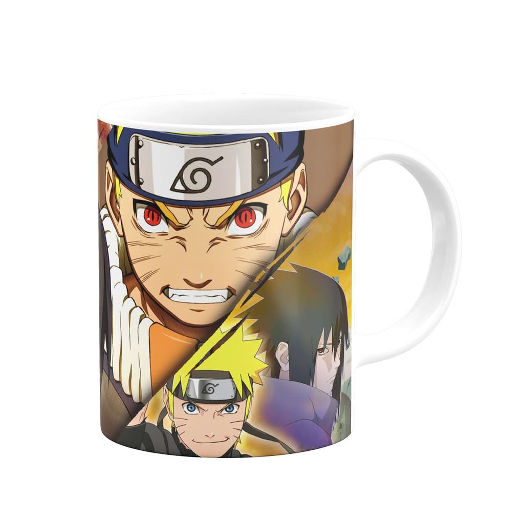 Caneca Naruto Porcelana Personalizada Anime Desenho Geek Naruto