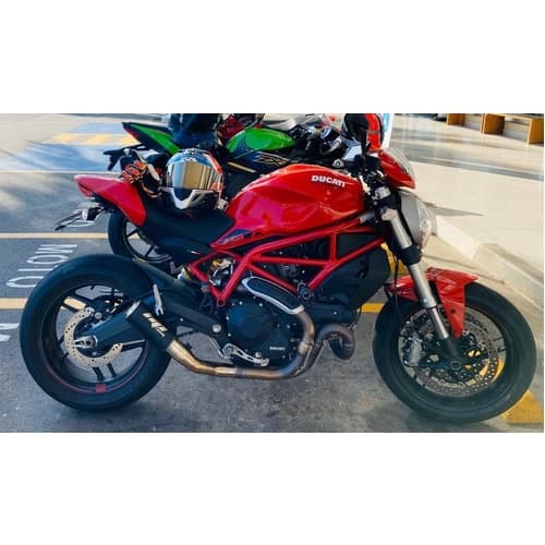 Ponteira Esportiva Monster 797 Ducati HP Pro Inox Ronco Forte Design Premium Moto