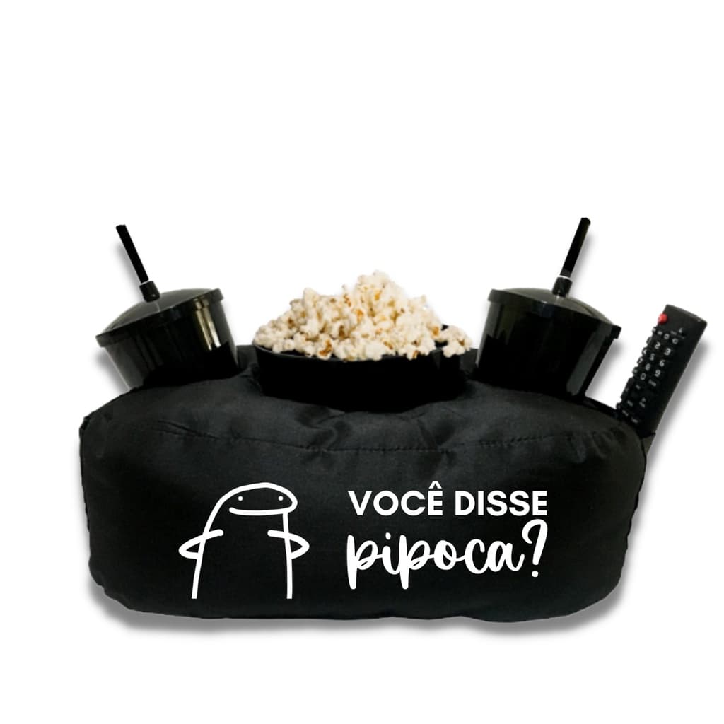 Almofada Porta Pipoca Meme Você Disse Pipoca