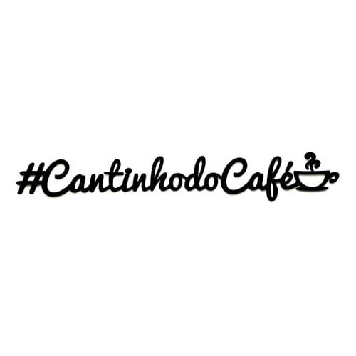 Cantinho Do Café Mdf Preto